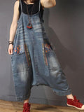 Denim Bib Pants