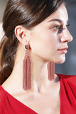 Beaded Tassel Earrings